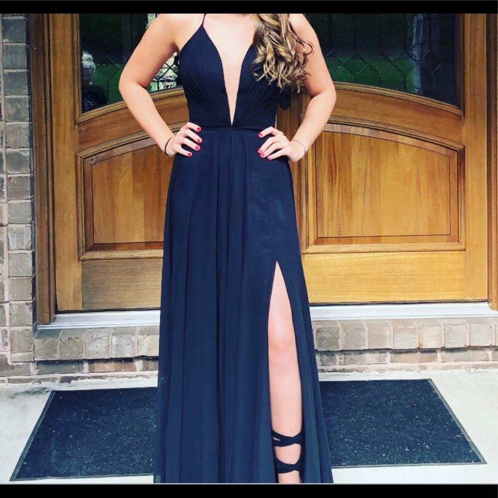 Faviana Black Formal/Prom Dress